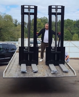 Тест-драйв складской техники на нашем складе в Щёлкове